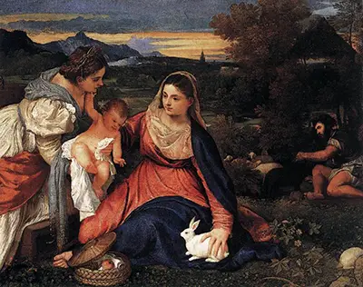 The Madonna of the Rabbit Titian